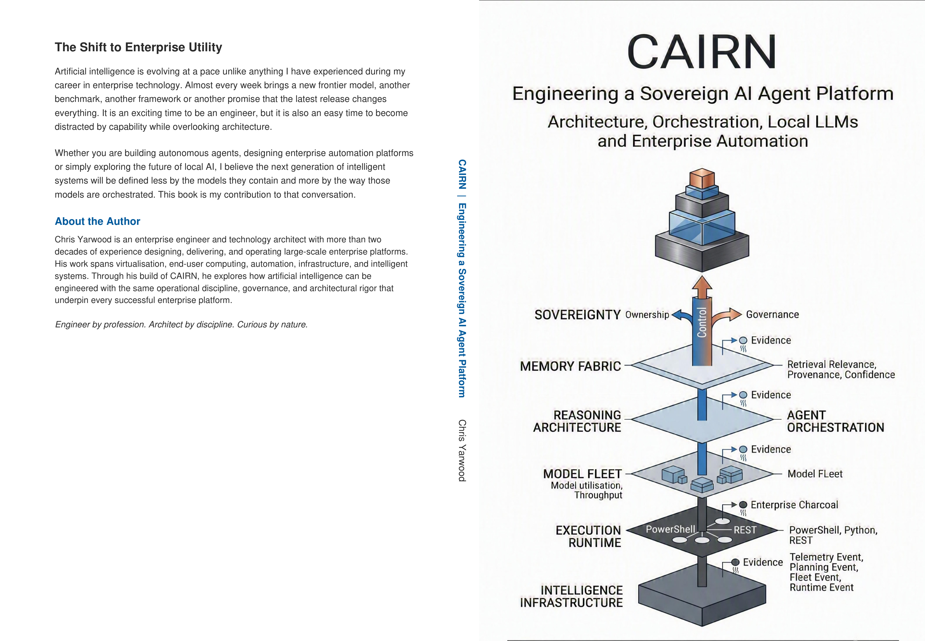 CAIRN: Engineering a Sovereign AI Agent Platform Book Cover